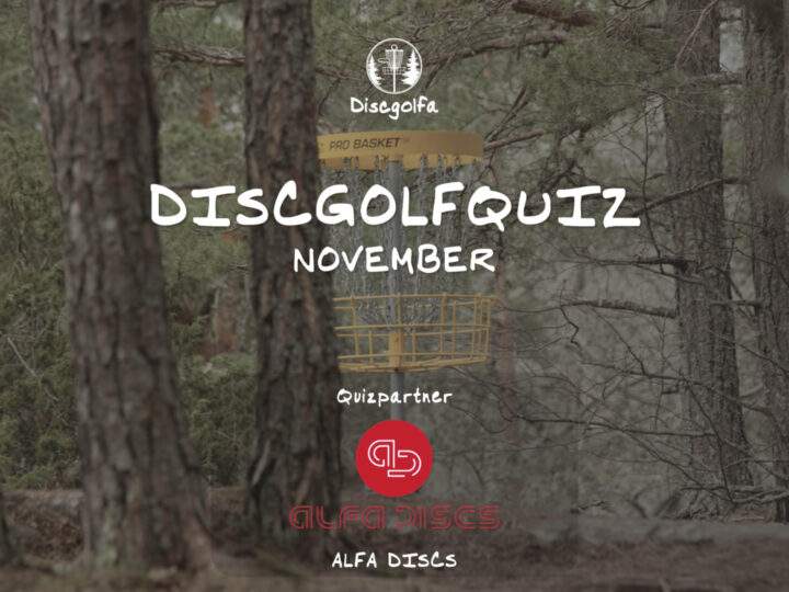 Vinnare discgolfquiz – November